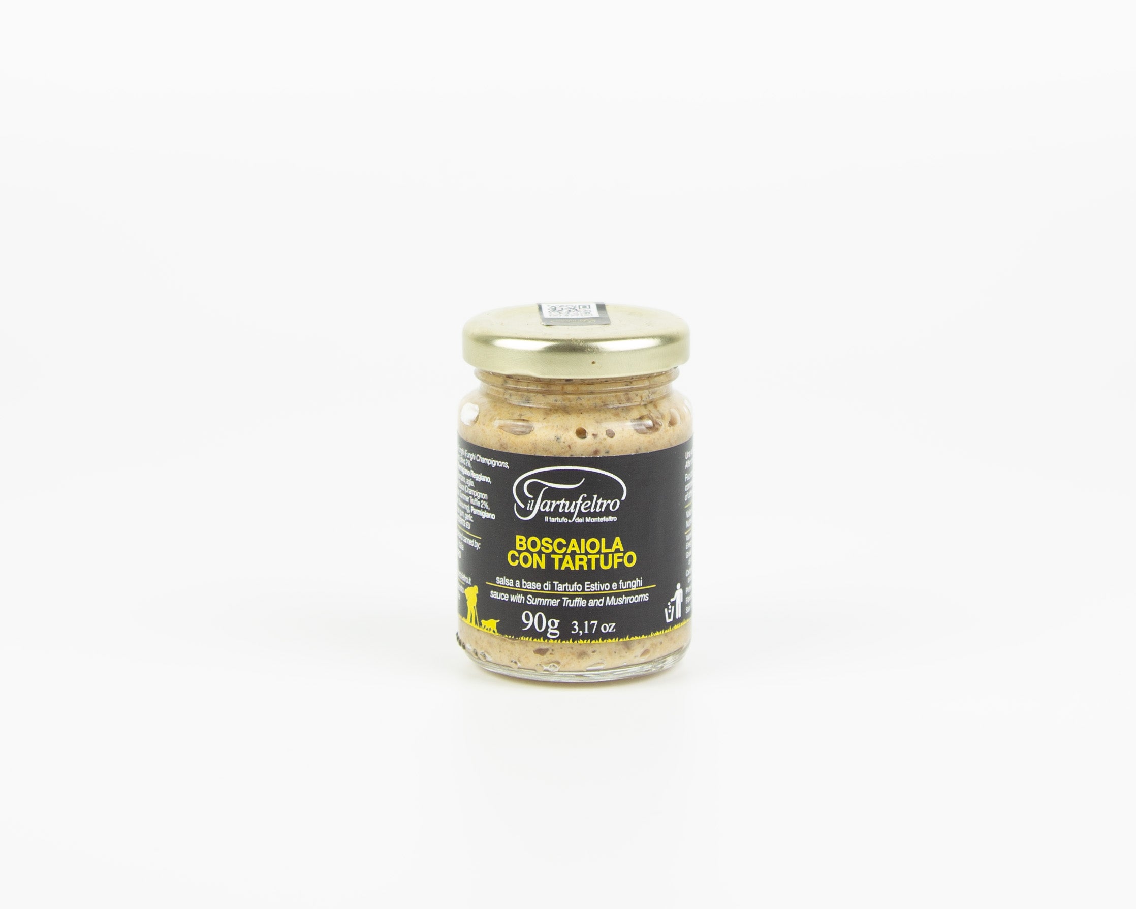 BOSCAIOLA CON TARTUFI BIANCHI 90 GR