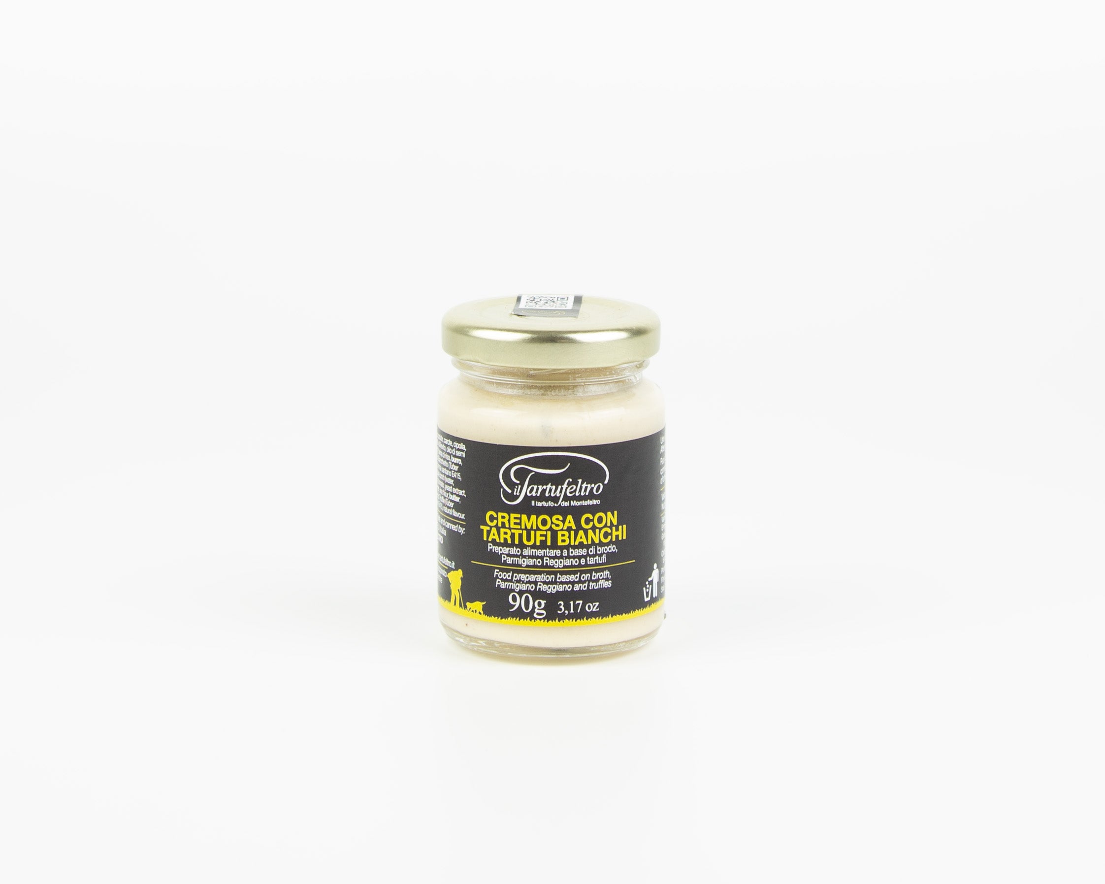 CREMOSA CON TARTUFI BIANCHI 90 GR