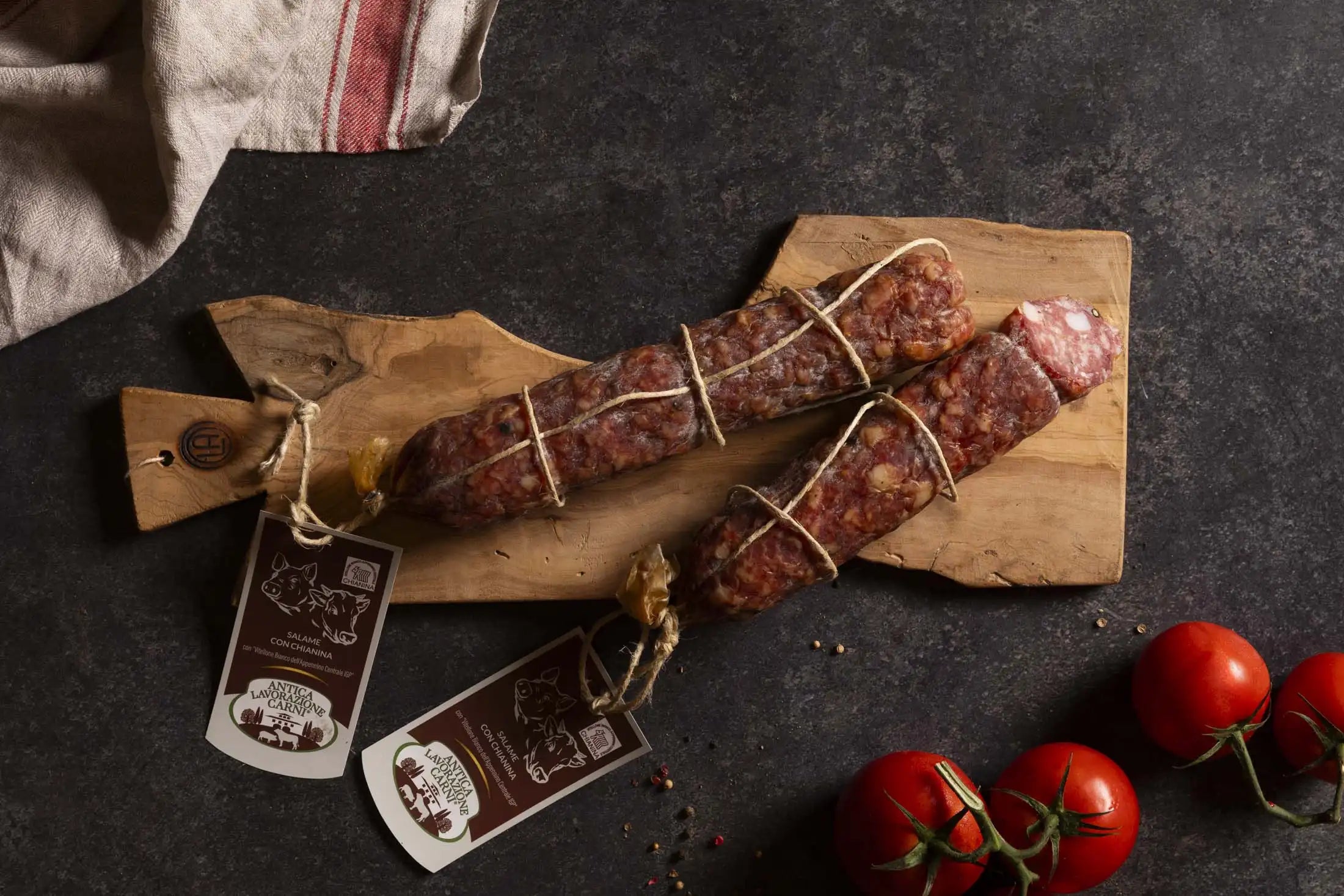 SALAME STAGIONATO DI CHIANINA 500 GR